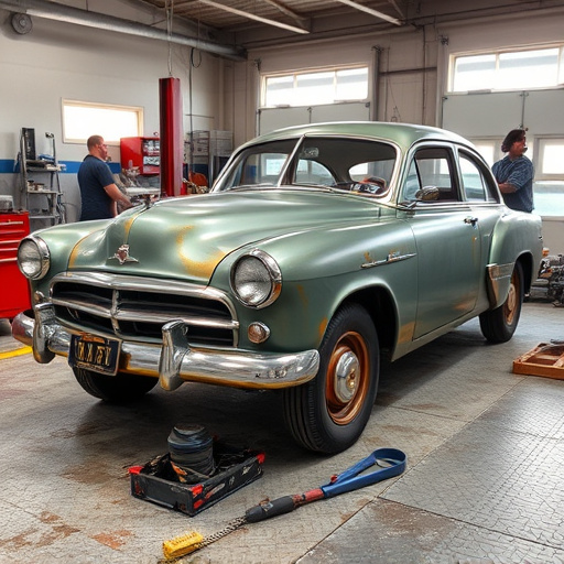 vehicle restoration process