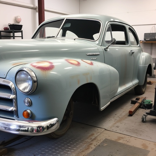 vehicle restoration process
