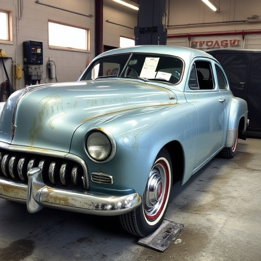 vehicle restoration process