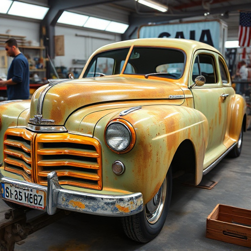 vehicle restoration process