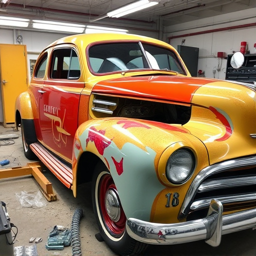 vehicle restoration process