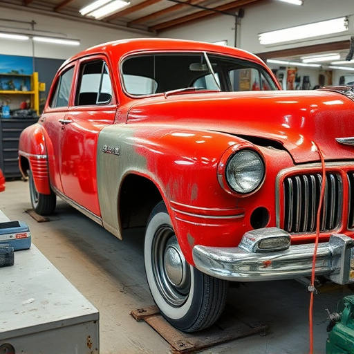 vehicle restoration process