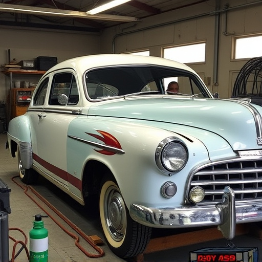vehicle restoration process