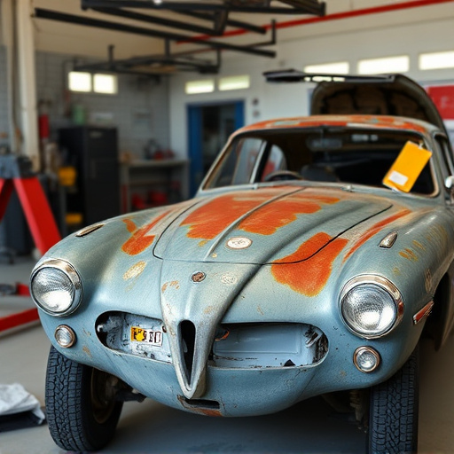 vehicle restoration process