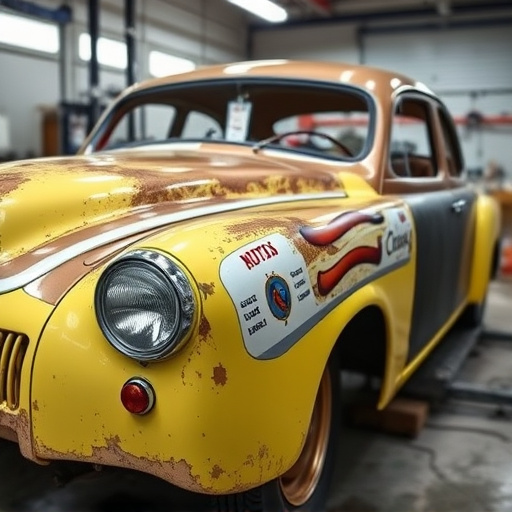 vehicle restoration process