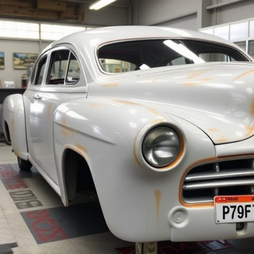vehicle restoration process
