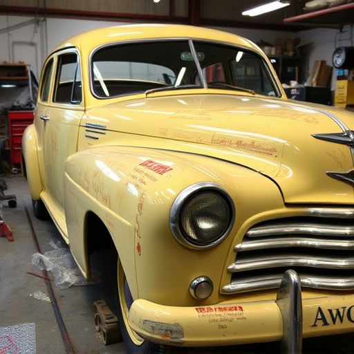 vehicle restoration process