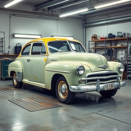 vehicle restoration process