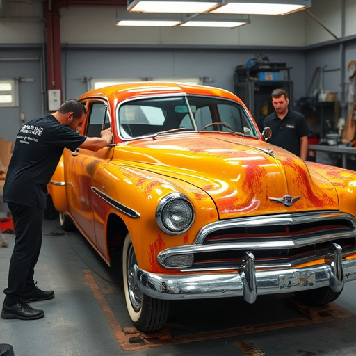 vehicle restoration process