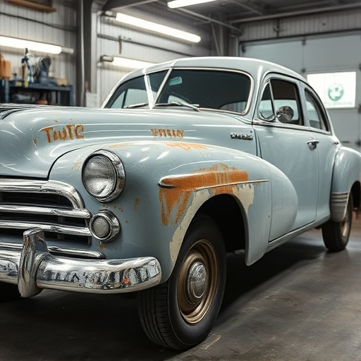 vehicle restoration process