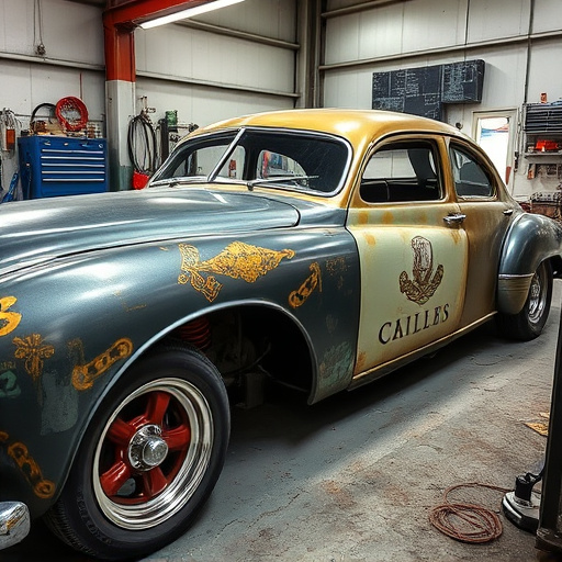 vehicle restoration process