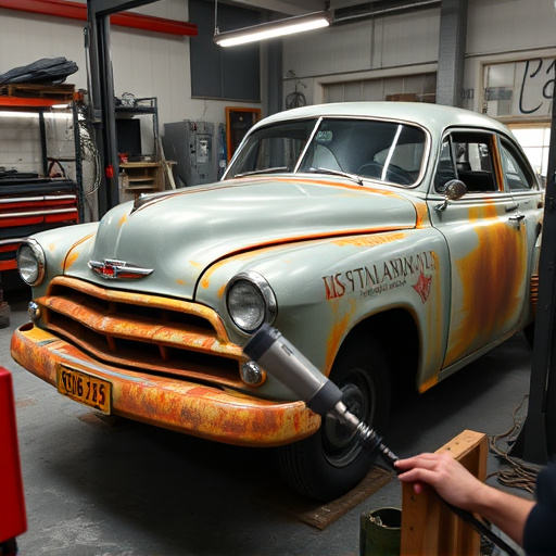 vehicle restoration process