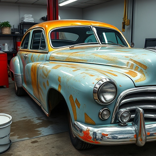 vehicle restoration process