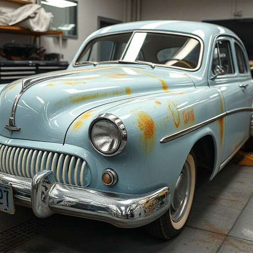 vehicle restoration process
