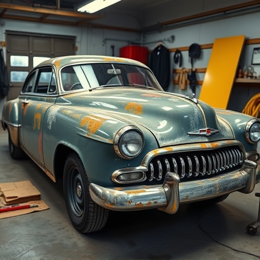 vehicle restoration process