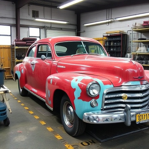 vehicle restoration process