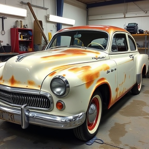 vehicle restoration process