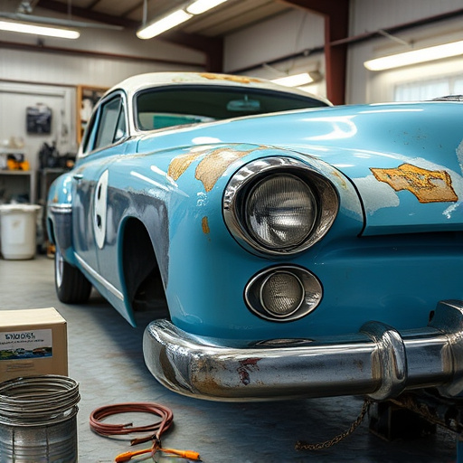 vehicle restoration process