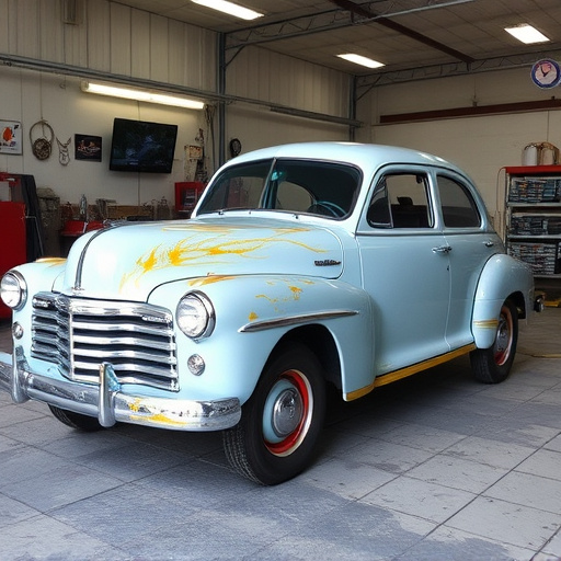 vehicle restoration process