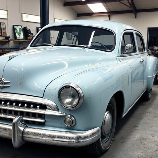 vehicle restoration process