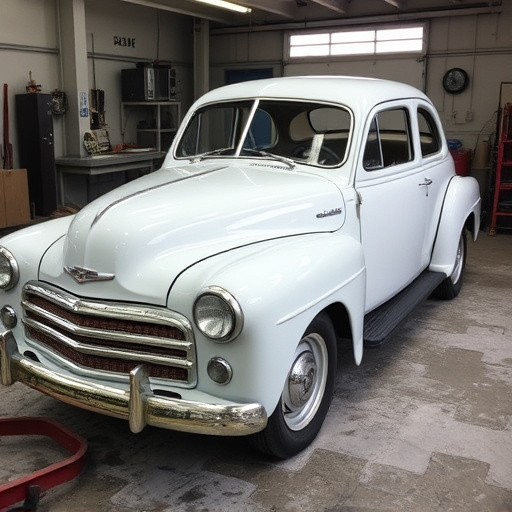 vehicle restoration process