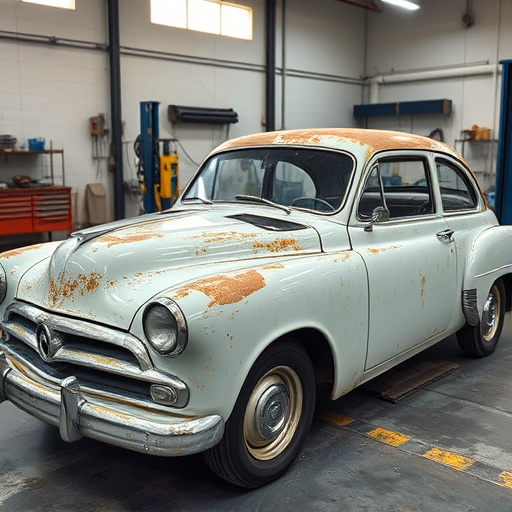vehicle restoration process
