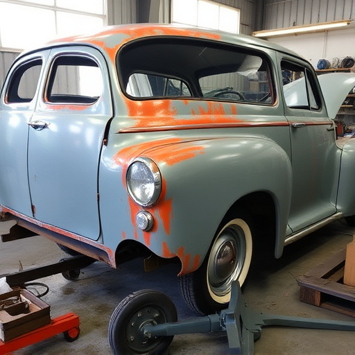 vehicle restoration process