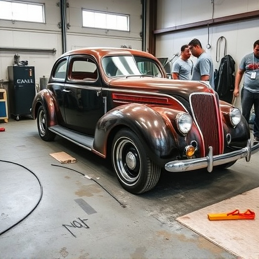 vehicle restoration process