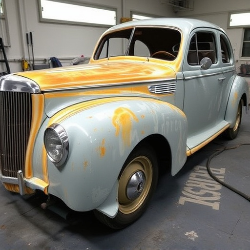 vehicle restoration process