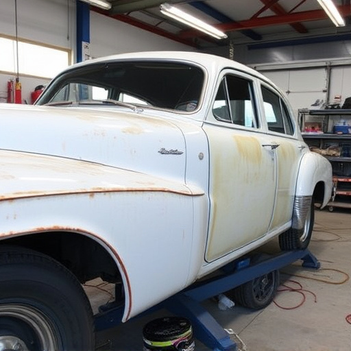 vehicle restoration process