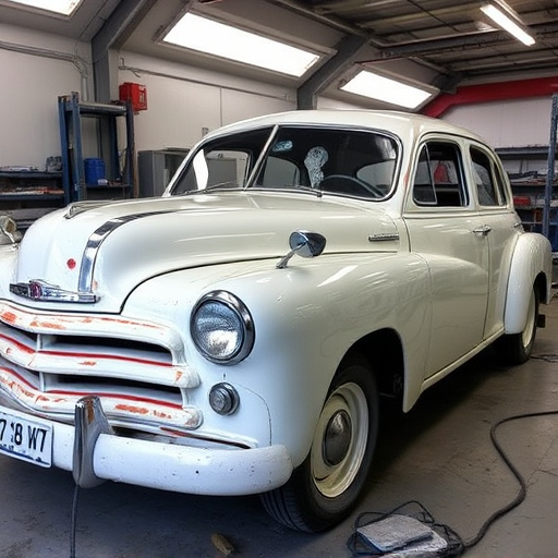 vehicle restoration process