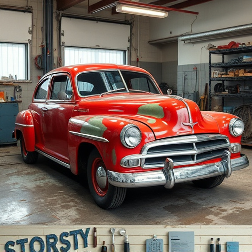 vehicle restoration process