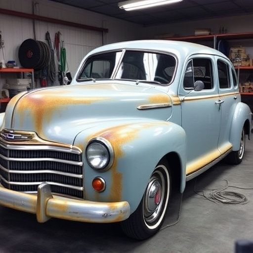 vehicle restoration process