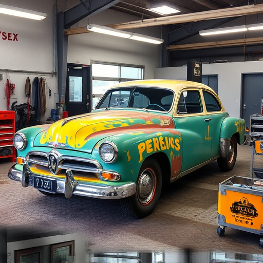vehicle restoration process