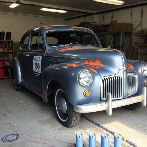 vehicle restoration process