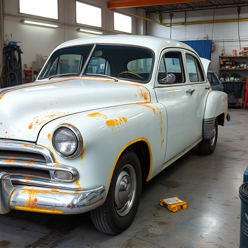 vehicle restoration process