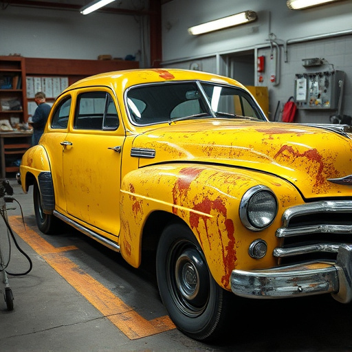 vehicle restoration process