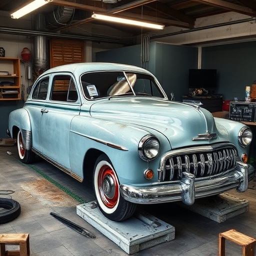 vehicle restoration process