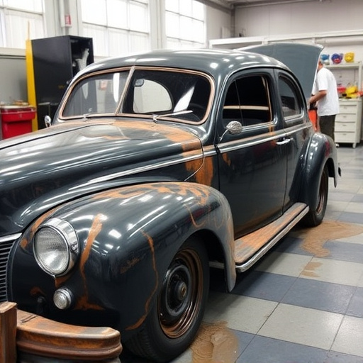 vehicle restoration process