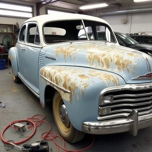 vehicle restoration process