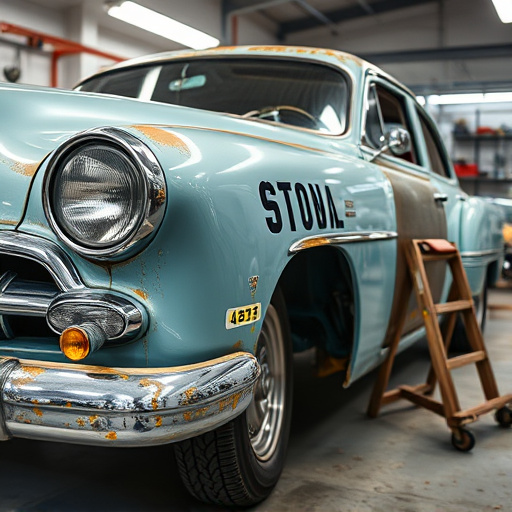 vehicle restoration process