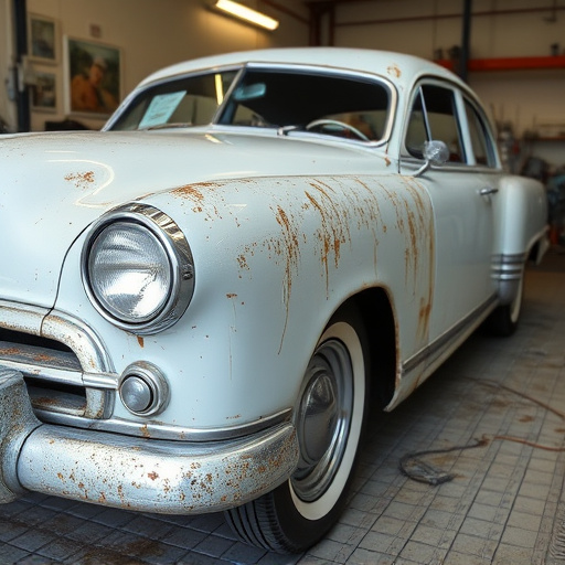 vehicle restoration process