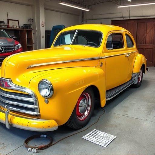 vehicle restoration process