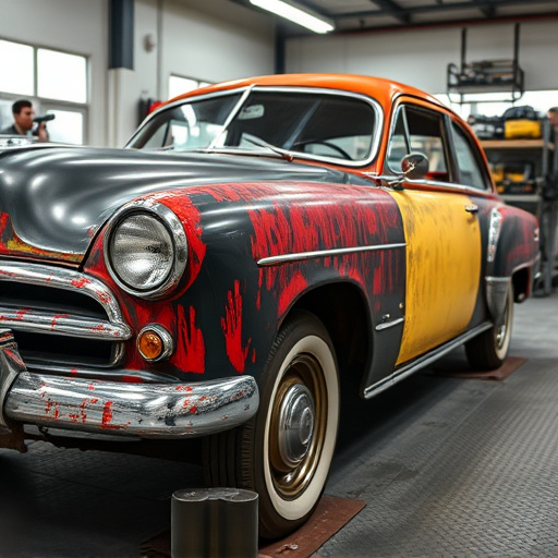 vehicle restoration process