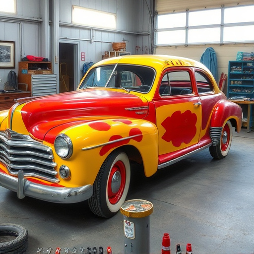 vehicle restoration process