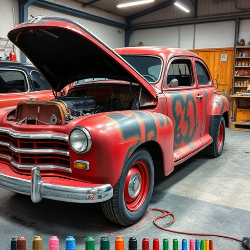 vehicle restoration process