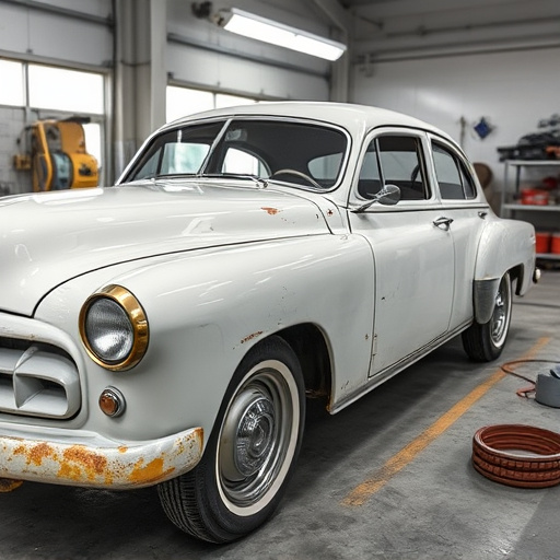 vehicle restoration process