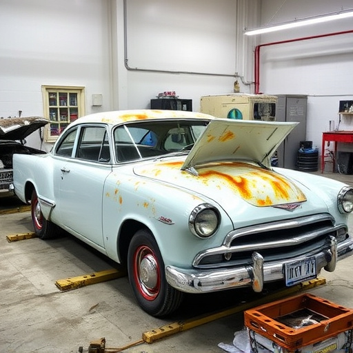 vehicle restoration process