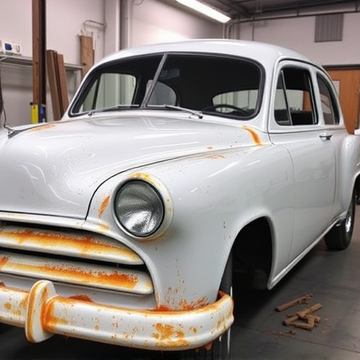vehicle restoration process