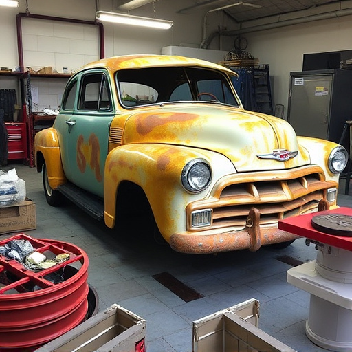 vehicle restoration process